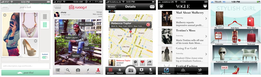 Fem iPhone-appar för shopping